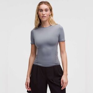 Wundermost Ultra-Soft Nulu Hip-Length Crewneck Shirt